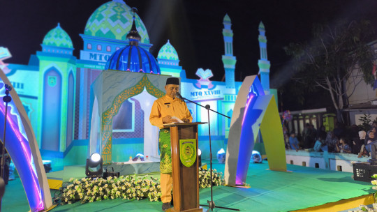 Buka MTQ Tanah Merah, PJ Bupati Harap Masyarakat Jadikan Al-Quran Sebagai Pedoman Hidup