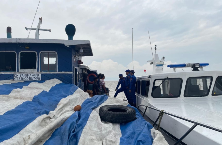 Satpolairud Polres Inhil Gelar Program JALUR, Cegah dan Ungkap Tindak Pidana di Perairan Maritim