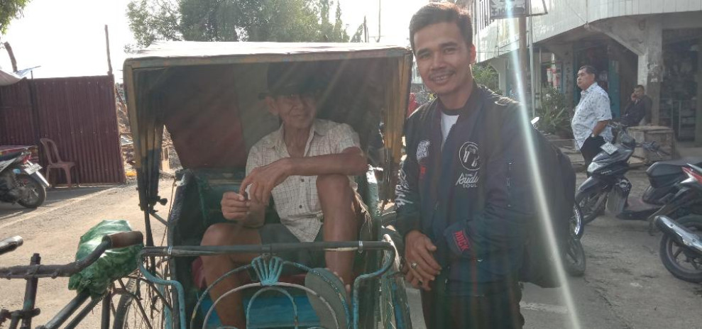 Nasib Tukang Becak di Tembilahan
