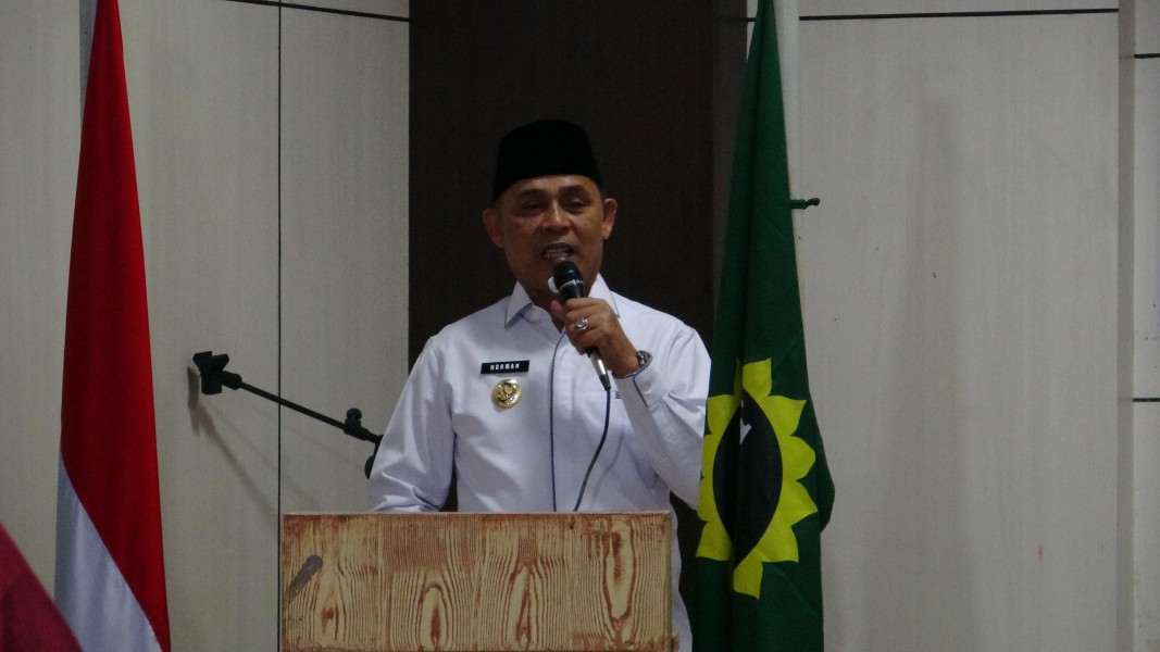 Bupati Inhil Hadiri Pembekalan Dai dan Daiyah Tingkat SLTP Sederajat