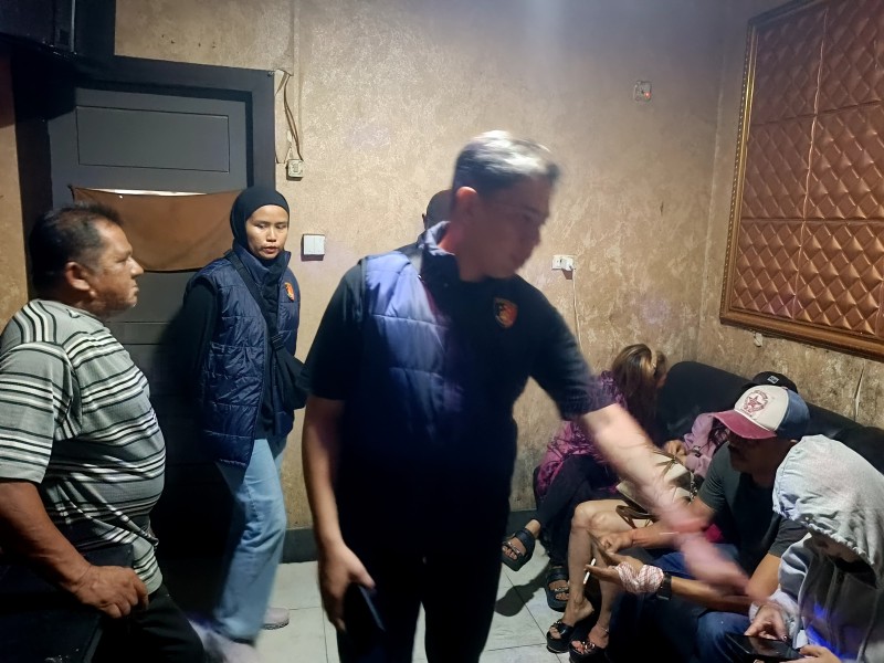 Polres Inhil Razia Tempat Hiburan Malam di Tembilahan
