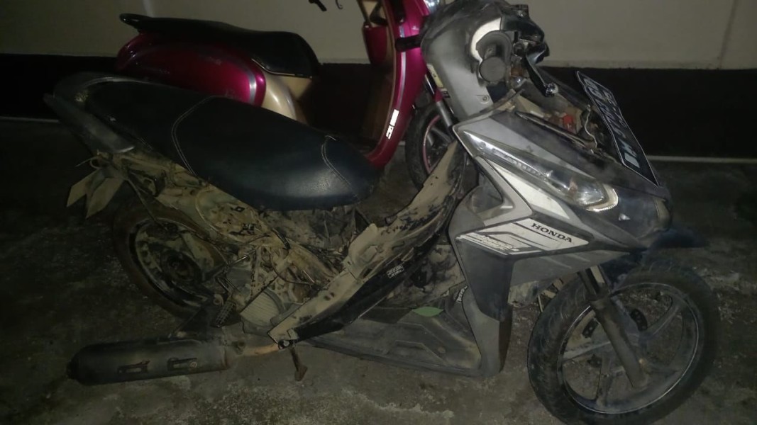 Pelaku Curanmor di Tempuling Preteli Motor Korbannya