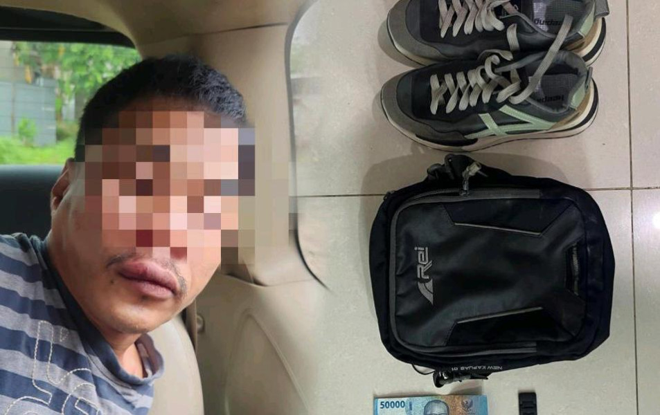 Ini Tampang Pelaku Pembobol Kaca Mobil di Tembilahan