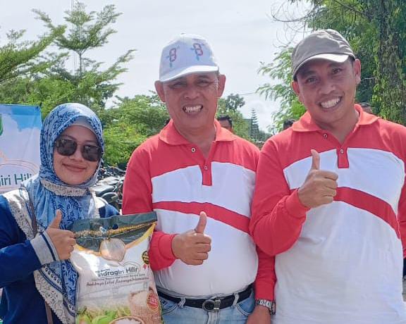 Launching Beras Inhil, Kiprah Haji Herman Mengakhiri Jabatannya Sebagai Pj