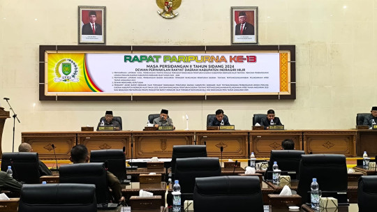 DPRD Inhil Gelar Rapat Paripurna ke-13