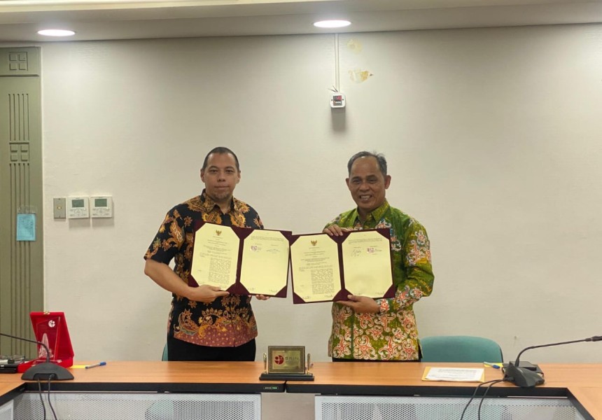 Optimalisasi Ekonomi Biru, Pertanian, dan Perkebunan, Bupati Inhil Datangi Deputi BRIN