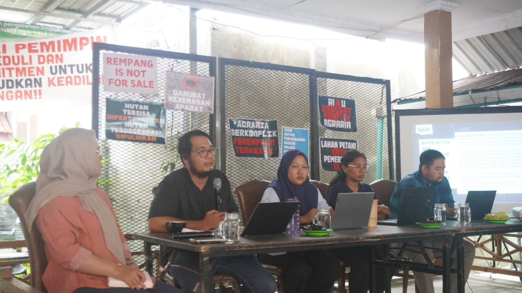 Peluncuran Tinjauan Lingkungan Hidup WALHI Riau 2025: Pesan Memutus Konflik Ekologis Kepada Pemimpin Baru