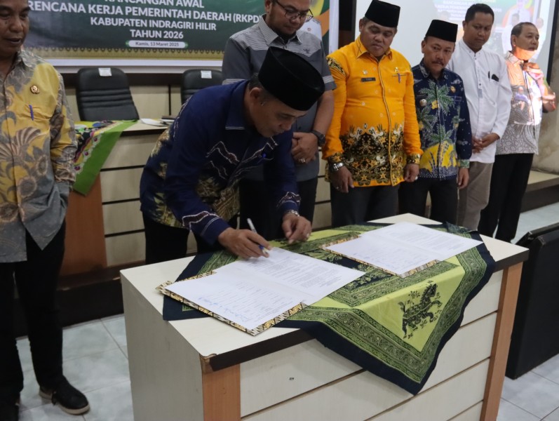 Buka FKP Rancangan Awal RKPD Inhil 2026, Haji Herman: Pemkab Akan Cermat Selesaikan Persoalan