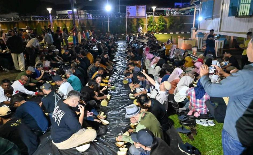 Ratusan Wartawan Tumpah Ruah ikuti Durian Party PWI