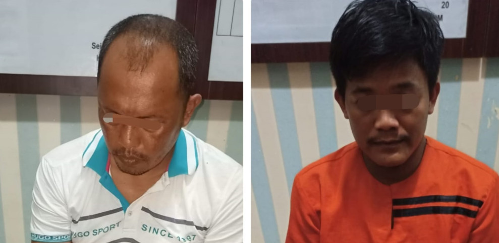 Polsek Rengat Barat Ringkus Dua Pengedar Sabu