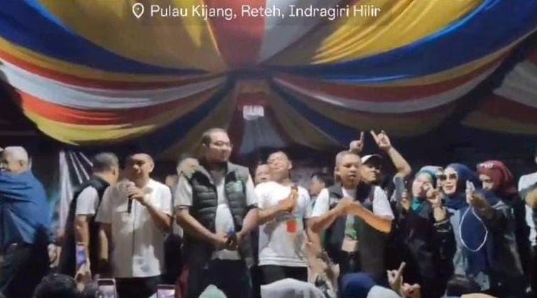 Dugaan Pelanggaran Pemilu Pilkada Inhil, Ferryandi Curi-curi Zona Kampanye