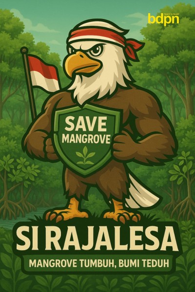 Peluncuran Maskot RAJALESA Simbol Penjaga Mangrove dari Pesisir Riau