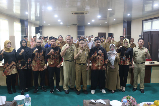 Pj Bupati Inhil Hadiri Entry Meeting BPK Provinsi Riau Terkait Pemeriksaan Kinerja Belanja Daerah