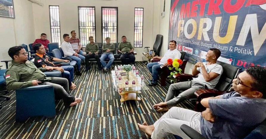 PWI Inhil Kunjungi PWI Kota Batam