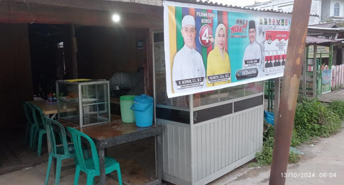 16 Tahun Berjualan Belum Pernah Diperhatikan Pemda Maupun Dewan, Pelaku UMKM Optimis Paslon Haji Herman dapat Merealisasikan