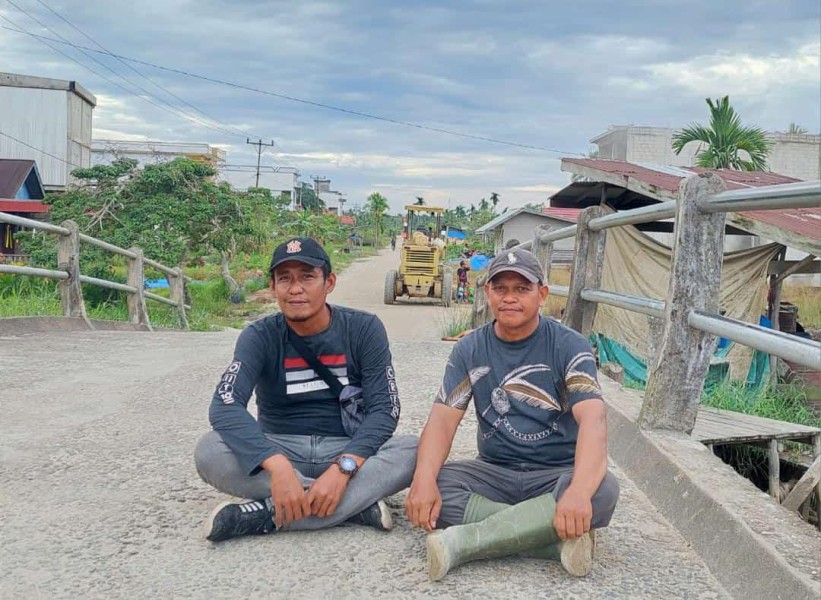 Pembangunan Ruas Jalan Kota Baru-Pulau Kijang Terukir Dedikasi Abadi Sirajuddin Sayuthi