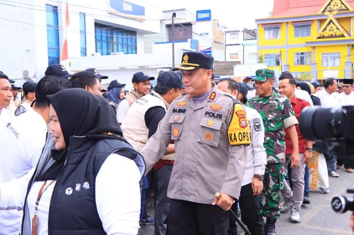 Masa Tenang, Bawaslu dan Jajaran Laksanakan Apel Siaga