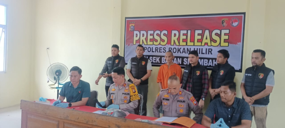 Press Release Polsek Bagan Sinembah terkait 