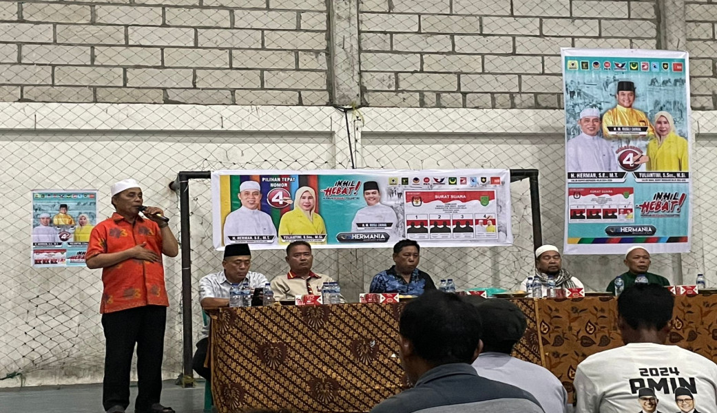 Haji Herman: Bupati Itu 80 % di Lapangan 20 % Berada di Kantor
