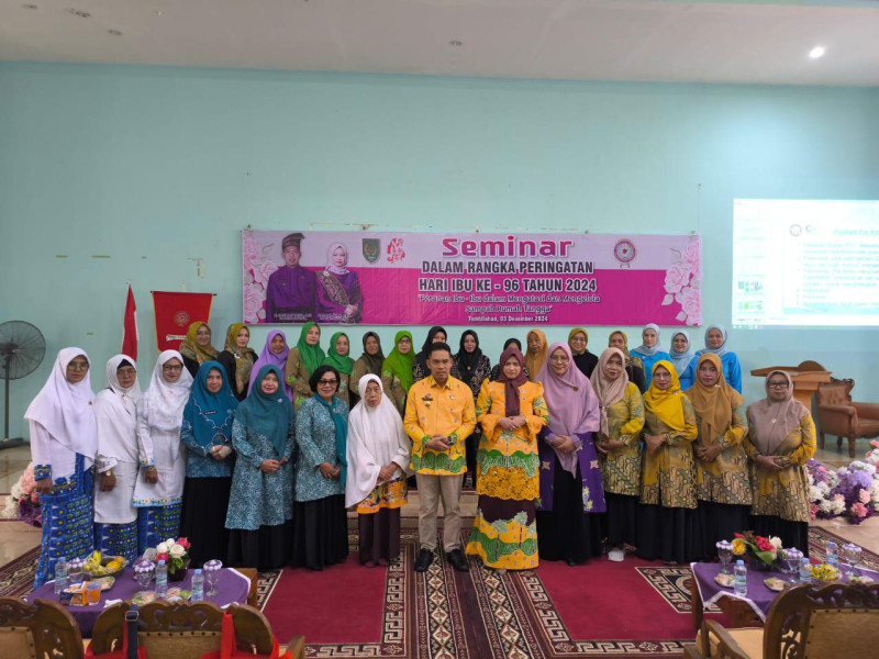 PJ Bupati Erisman Yahya buka Seminar Peranan Ibu-Ibu dalam Mengatasi dan Mengelola Masalah Sampah Rumah Tangga
