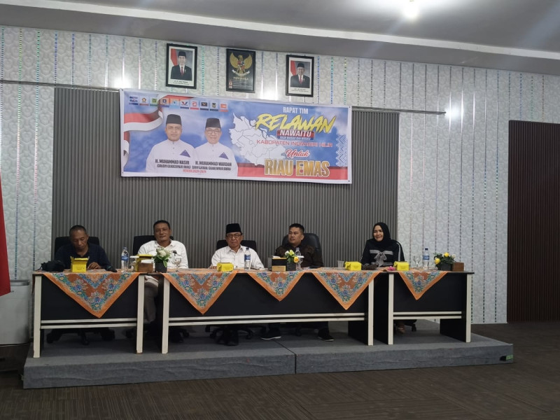 Tim Relawan NAWAITU Inhil Resmi Terbentuk Satukan Visi dan Misi