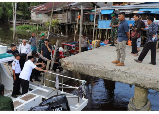 Dengar Keluhan Warga, Pj.Bupati Inhil Herman Tinjau Langsung Kondisi Pelabuhan Teluk Pinang