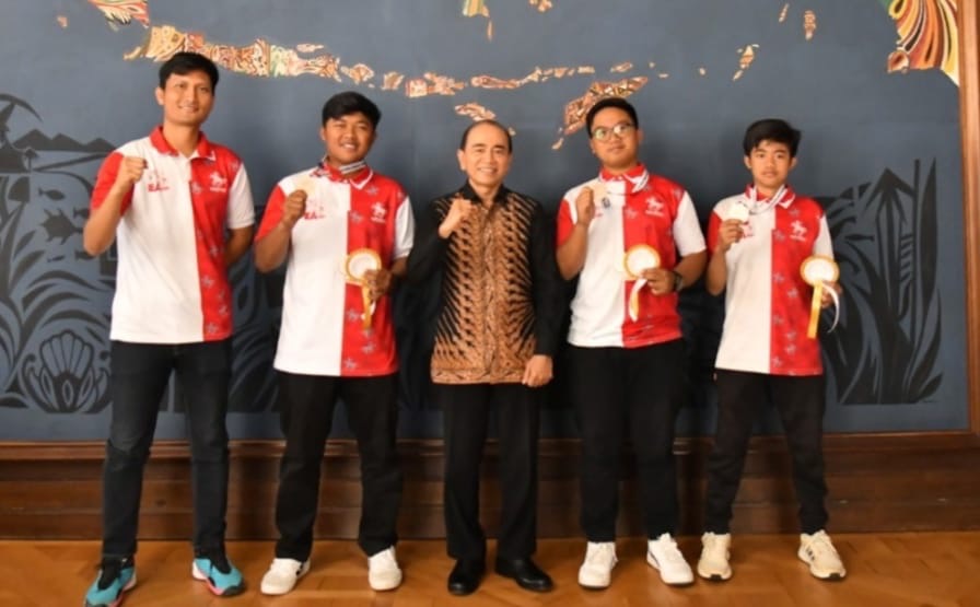 Diasuh Mahasiswa Unilak, 4 Atlet Indonesia Harumkan Nama Bangsa di Prancis