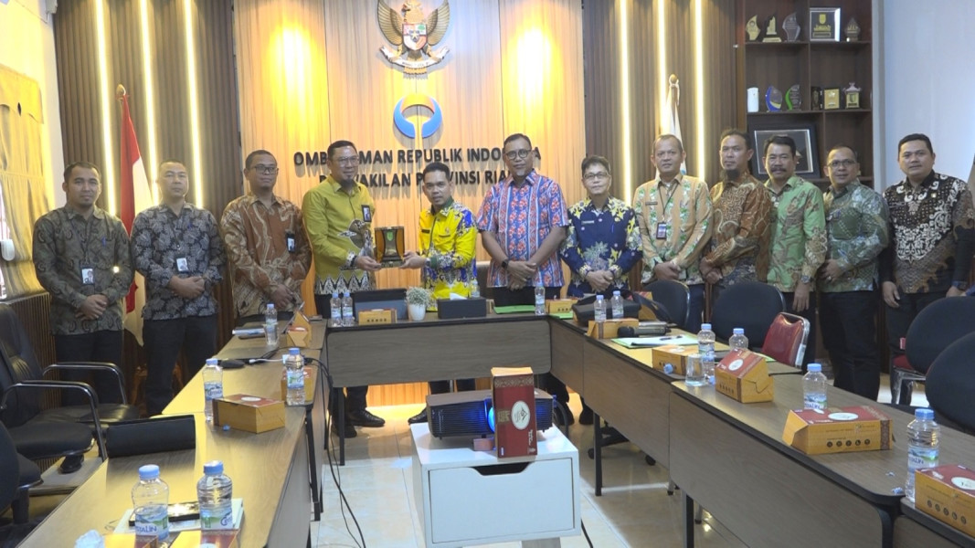 Tingkatkan Layanan Publik, Pj Bupati Inhil Kunjungi Kantor Ombudsman