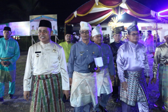 Pj.Bupati Inhil H.Herman Resmi Membuka Perhelatan MTQ Ke-45 Tingkat Kecamatan Tempuling Tahun 2024