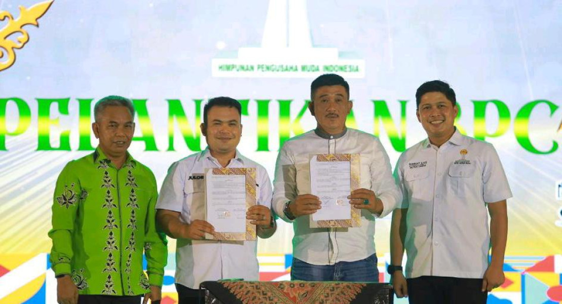 Gandeng APDESI, HIPMI Inhil Akan Himpun Seribu Pengusaha Muda
