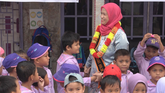 Bunda PAUD Kartika Sari Harap Anak-Anak Rajin Sekolah Dan Ibadah