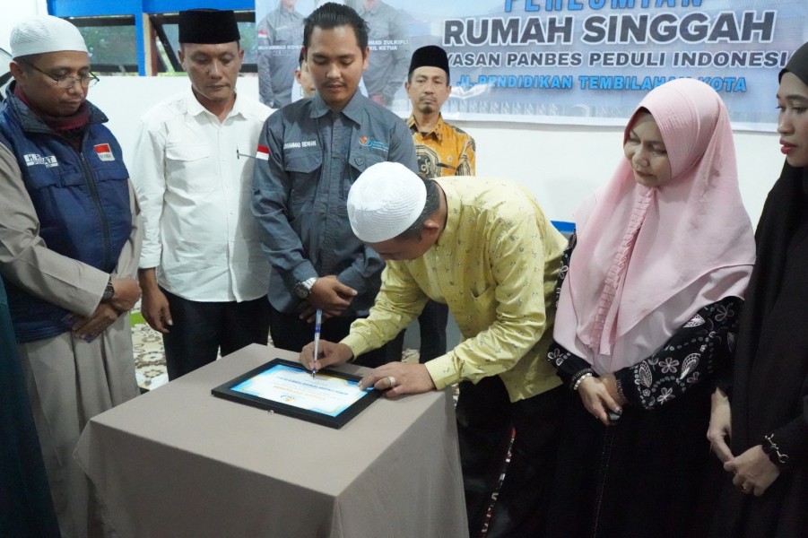 Rumah Singgah PANBES Peduli Indonesia Resmi Berdiri, Bupati Inhil: Bentuk Kepedulian Nyata untuk Masyarakat