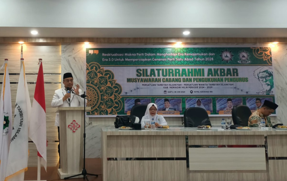 Ustadz Sumardi Terpilih Sebagai Ketua Persatuan Tarbiyah Islamiyah Cabang Inhil Periode 2024-2029