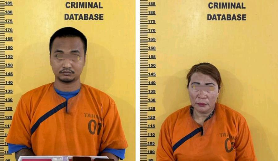 Polres Inhu Ringkus Pasutri Pengedar Sabu di Kambesko