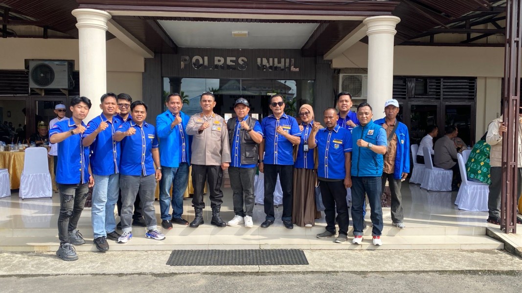 Apel Bareng 50 Ormas, KNPI Apresiasi Langkah Kapolres Inhil Jaga Kondusivitas