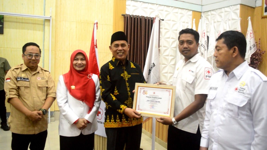 Hj.Katerina Susanti Duduki Tampuk Pimpinan PMI Cabang Indragiri Hilir