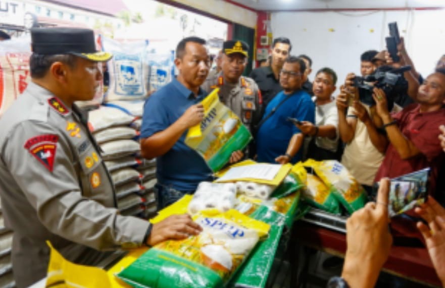 Polisi Gerebek Pengoplos Beras di Pekanbaru, Pelaku Pemain Lama
