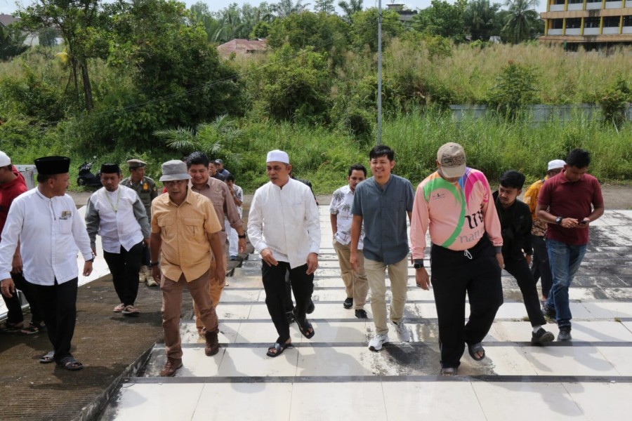 Lanjutkan Islamic Center, Haji Herman: Pembangunan Fisik Dibagi Dua Bagian