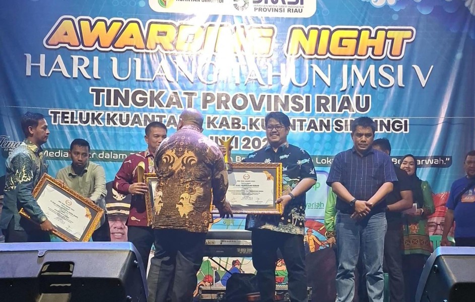 PT Riau Petroleum Rokan Raih Penghargaan Bergengsi Pada Malam Anugrah JMSI Riau Award 2025