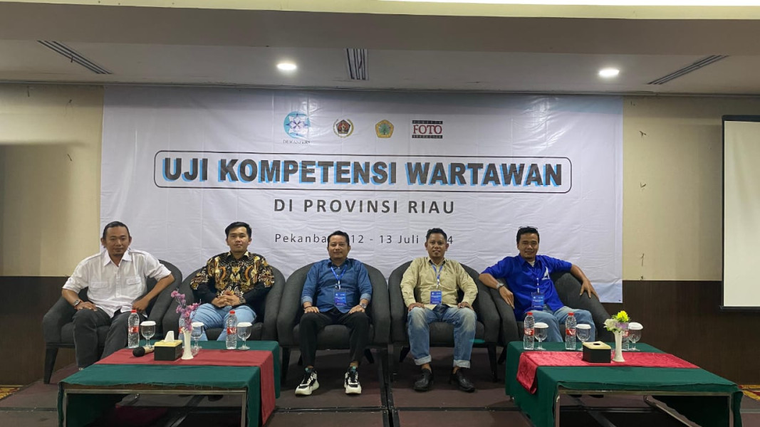 6 Orang Wartawan Inhil Lulus UKW Muda, Madya dan Utama