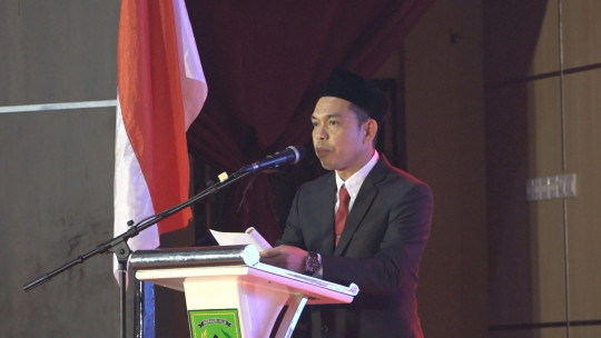 Pj Bupati Inhil Hadiri Malam Resepsi HUT RI KE - 79