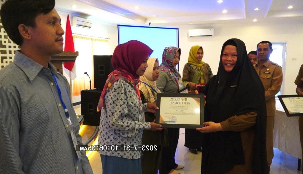 Pemda Rohil Gelar Bimtek Implementasi Pengawasan dan Perizinan Berusaha Berbasis Resiko