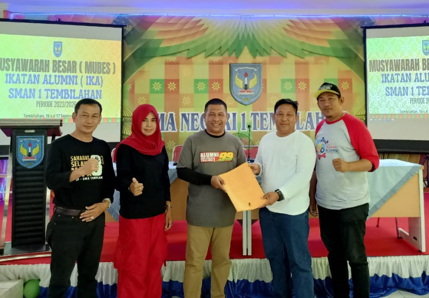 Aklamasi, Elda Suhanura Terpilih Sebagai Ketua IKA SMA 1 Tembilahan