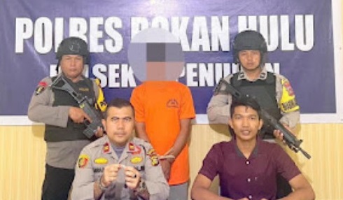 Karena Narkoba, Seorang Mahasiswa Mendekam di Sel Polres Rohul
