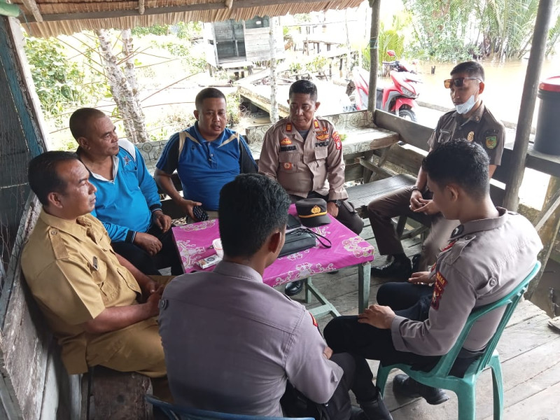 Polsek Kuindra Giat Berikan Sosialisasi dan Himbauan Pemilu Damai