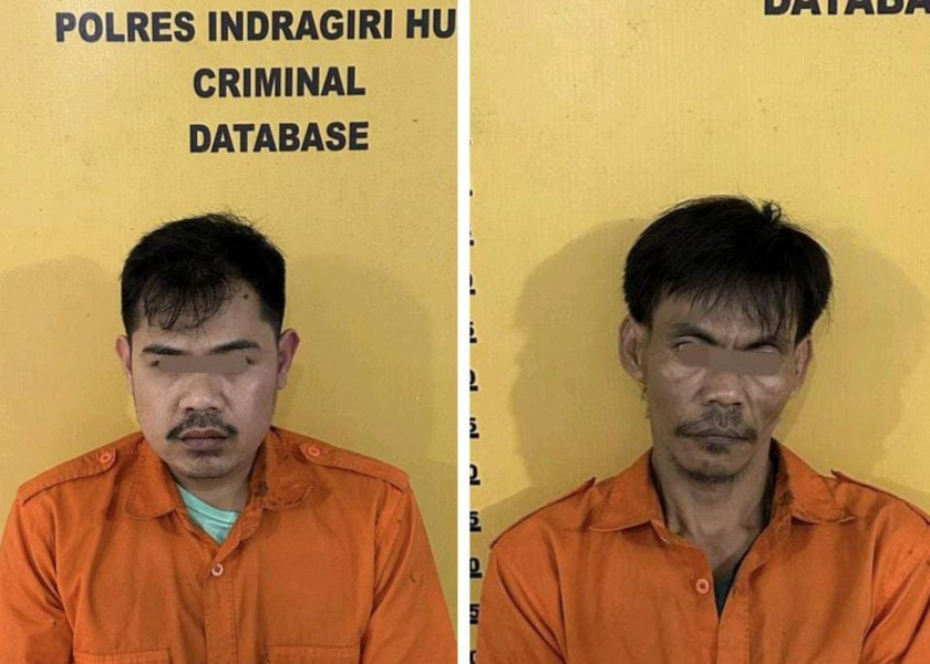 Dua Pemuda Rengat Dibekuk Polres Inhu, Puluhan Gram Sabu Disita