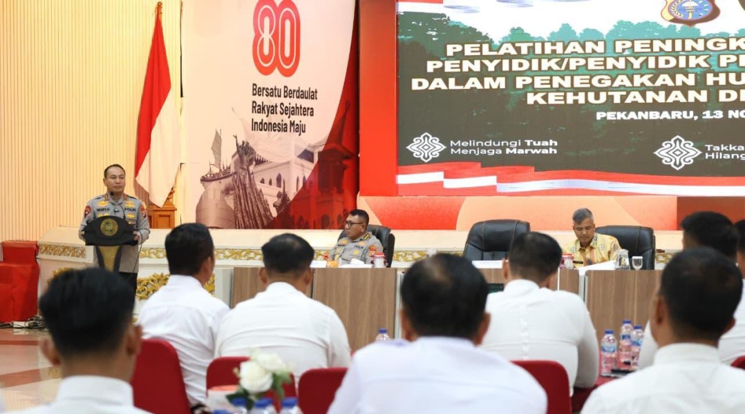 Kapolda Riau Komitmen Sikat Mafia Hutan