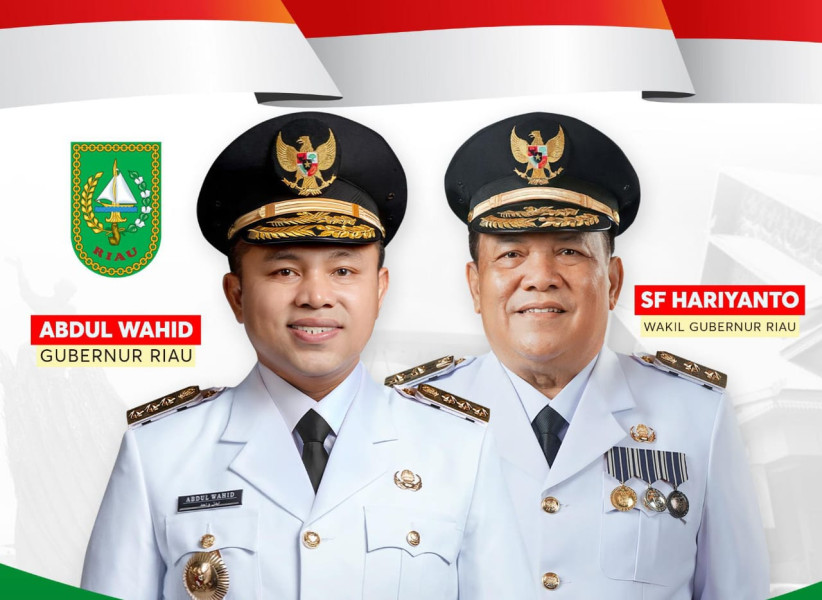 Presiden Prabowo Lantik Abdul Wahid-SF Hariyanto Jadi Gubernur dan Wakil Gubernur Riau