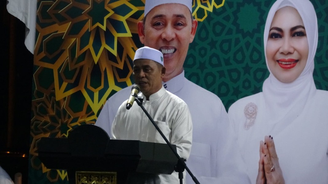 Bupati Inhil Isi Malam Pergantian Tahun dengan Doa Bersama