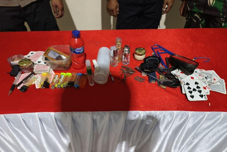 Benda Terlarang Ditemukan di Sel Tahanan Lapas Selatpanjang